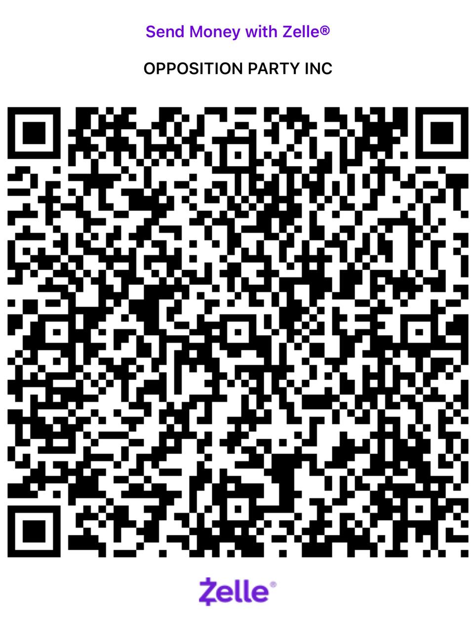 Zelle转帐二维码